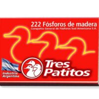 TRES PATITOS FOSFOROS  CAJA X 222 UN