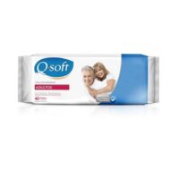 Q-SOFT ADULTOS TOALLAS HUMEDAS x 40u