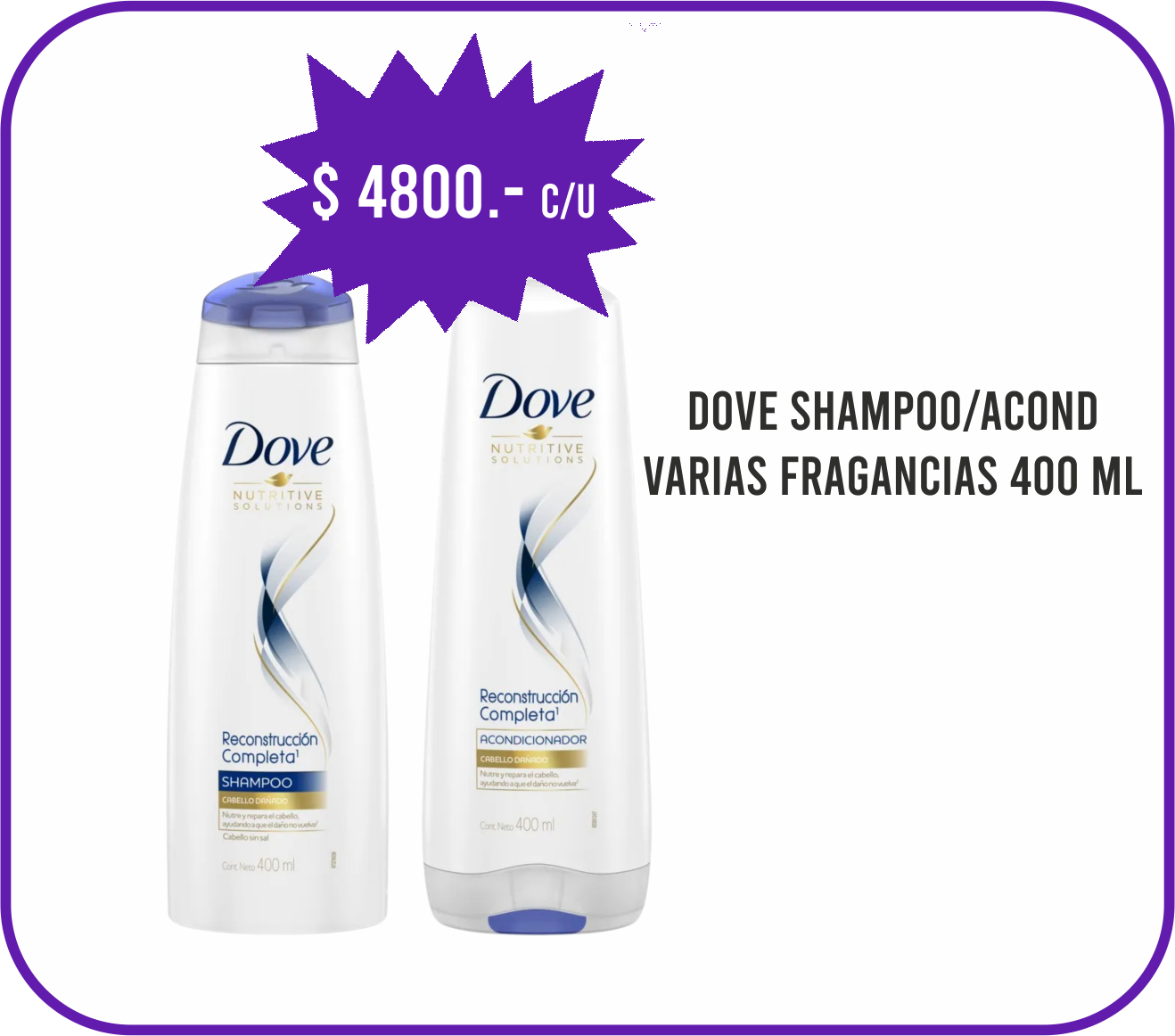 Oferta Dove