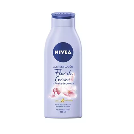 NIVEA LOCION CORPORAL CEREZA X 400ML