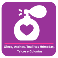 Oleos, Aceites, Toallitas Húmedas, Talcos y Colonias