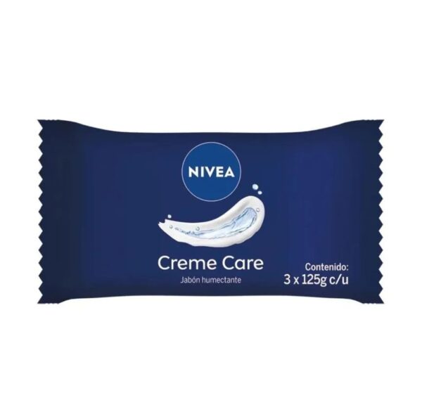 NIVEA JABON x 3 x 125 Grs HUMECTANTE